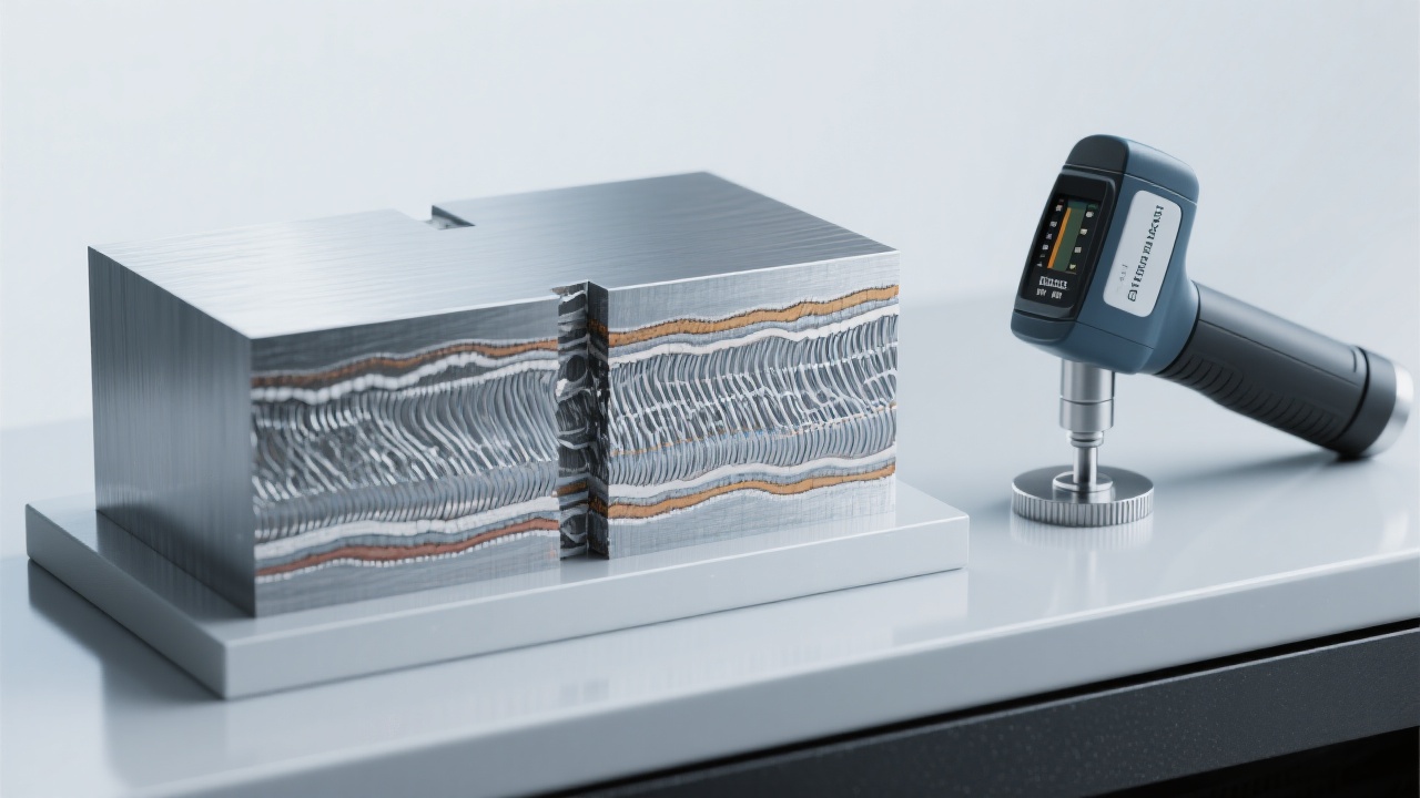 Comparison chart showing crack detection accuracy between manual and automated cutting