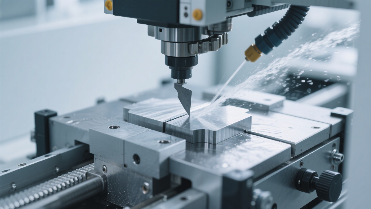 莱州锦骋Q - 2手动金相试样切割机冷却液管路示意图