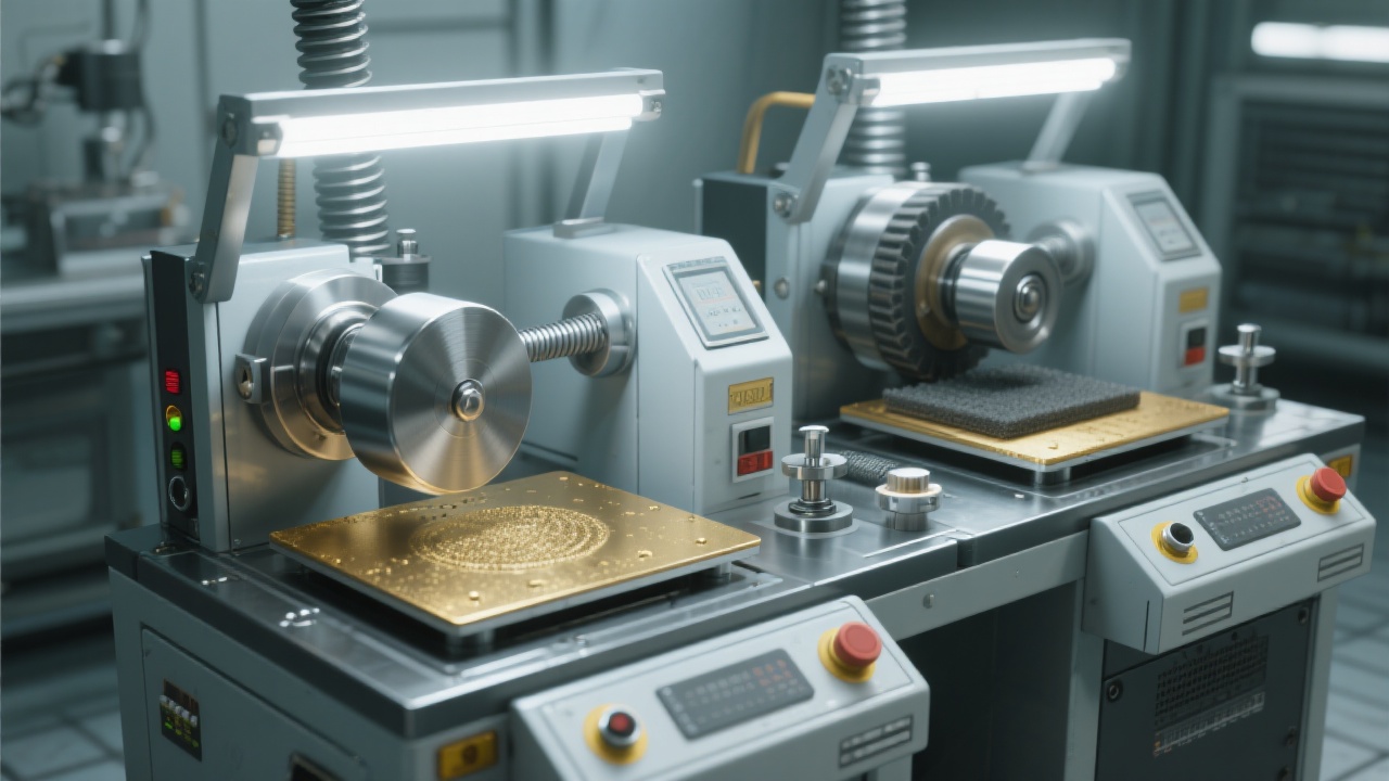 ZXQ-50S全自动热压成型机运行中