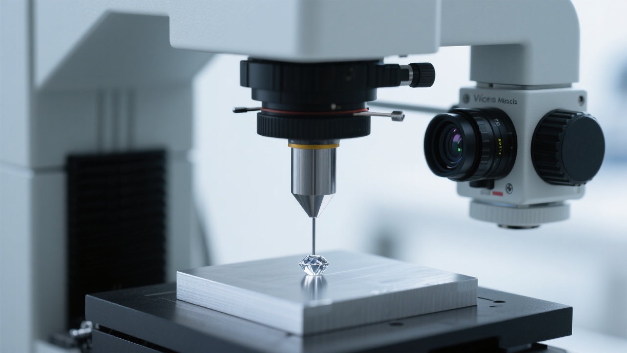 图示为Q-2切割轮和电机轴的正确对准，以防止振动