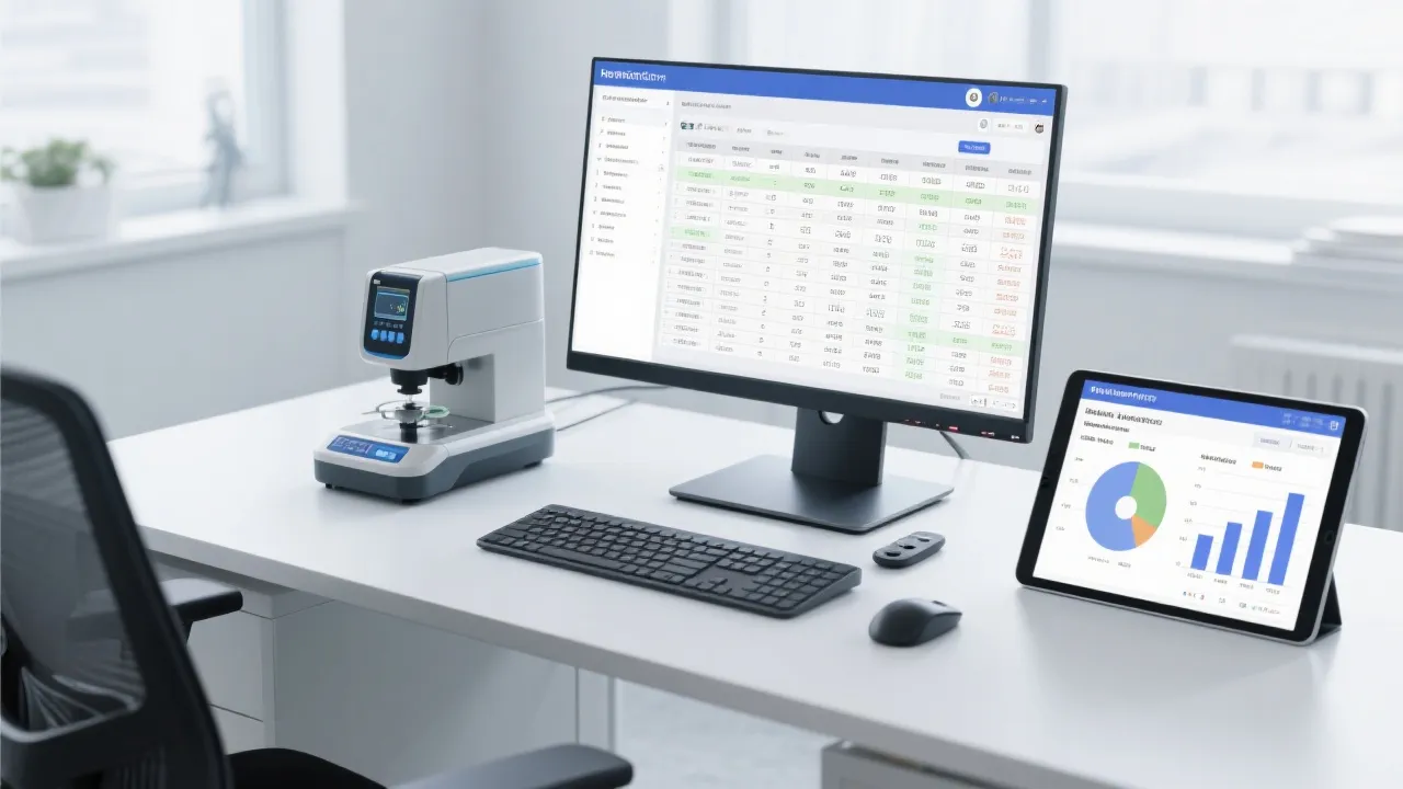 Схема детекции вибрации круга шлифовки