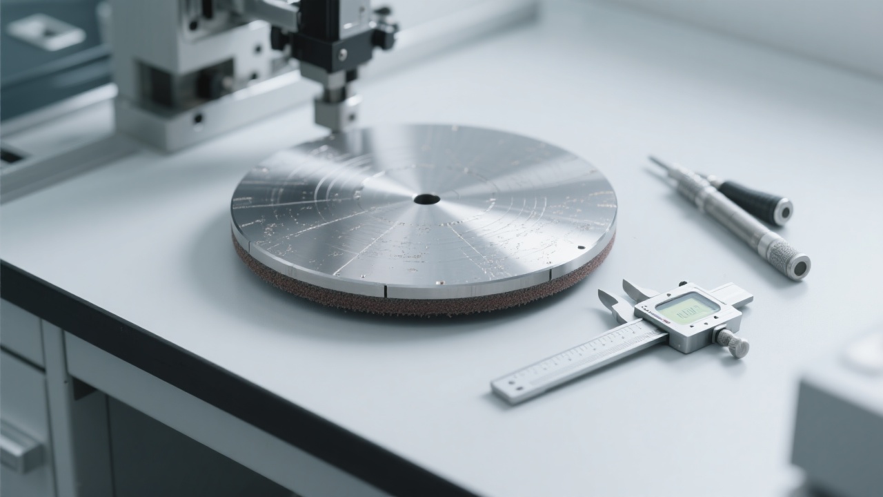 Hardness tester setup showing ideal lab environment with temperature and humidity controls