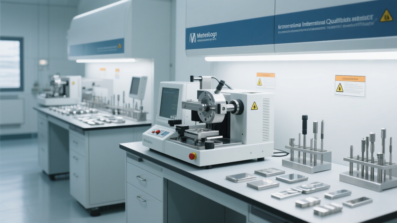 MP-2B Precision Polishing Machine in a Metallurgical Laboratory