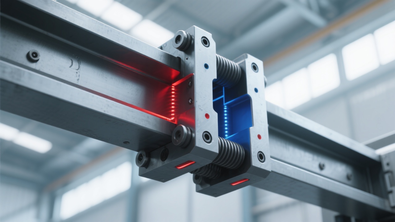 Схема подключения пневматического зажима к PLC и AGV с указанием сигналов безопасности