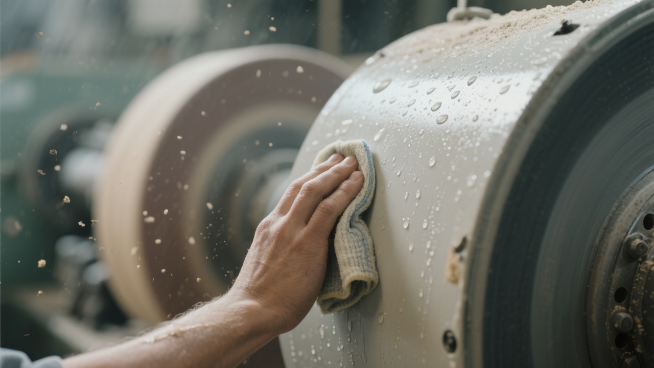 Comparison of polishing machine housing materials in usage