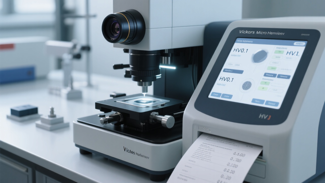Close-up visual tutorial showing defect recognition in metallographic sample polishing