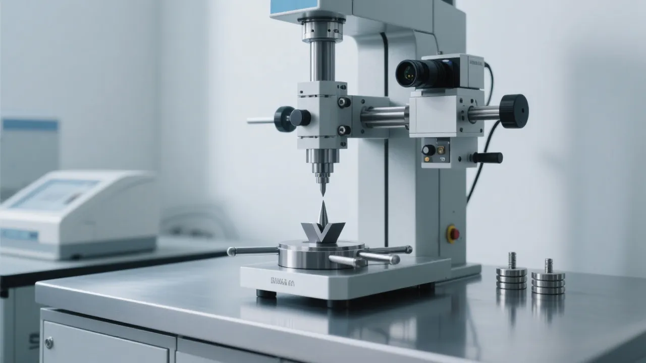 MP-2DE Dual - disc Manual Grinding and Polishing System in operation