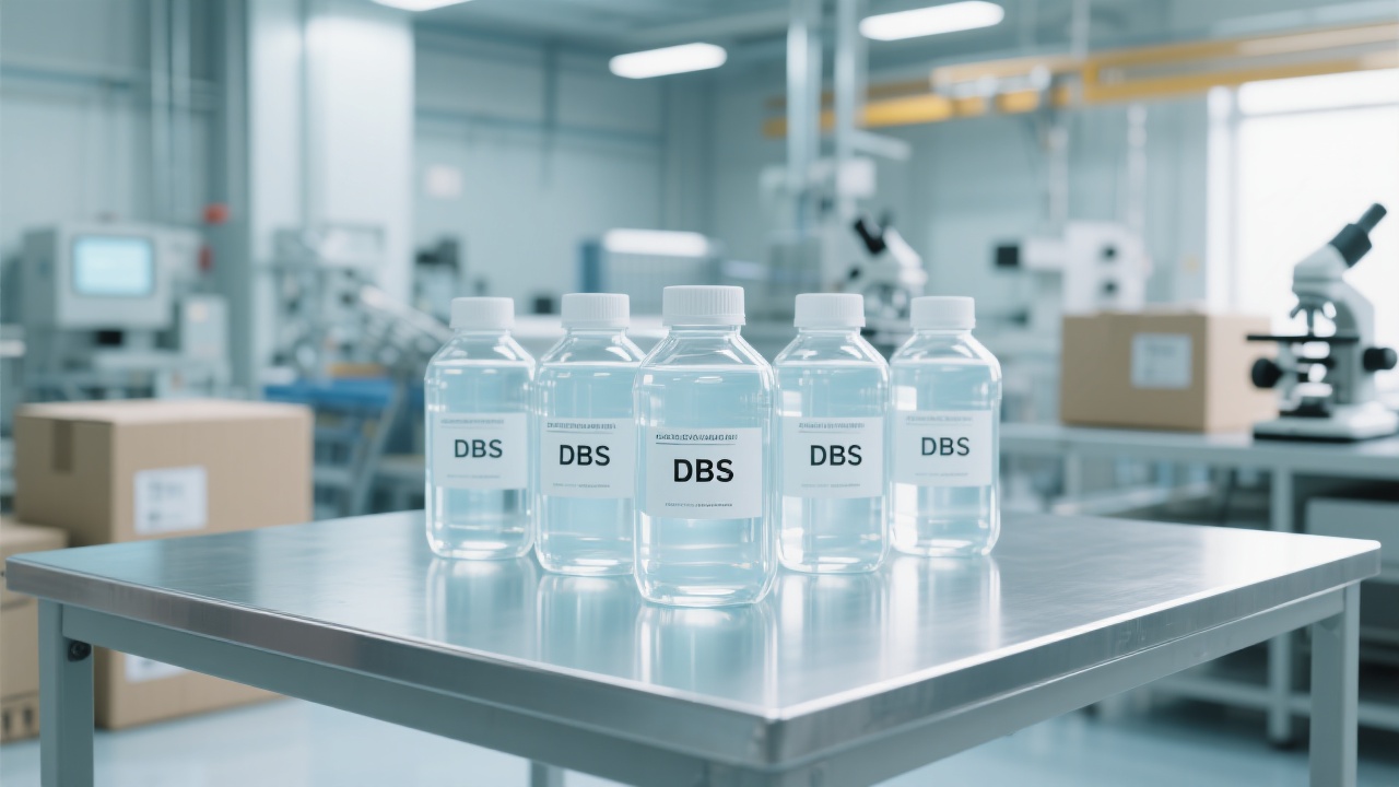 An operator inspects a batch of rubber before vulcanization, illustrating the quality control of accelerators.