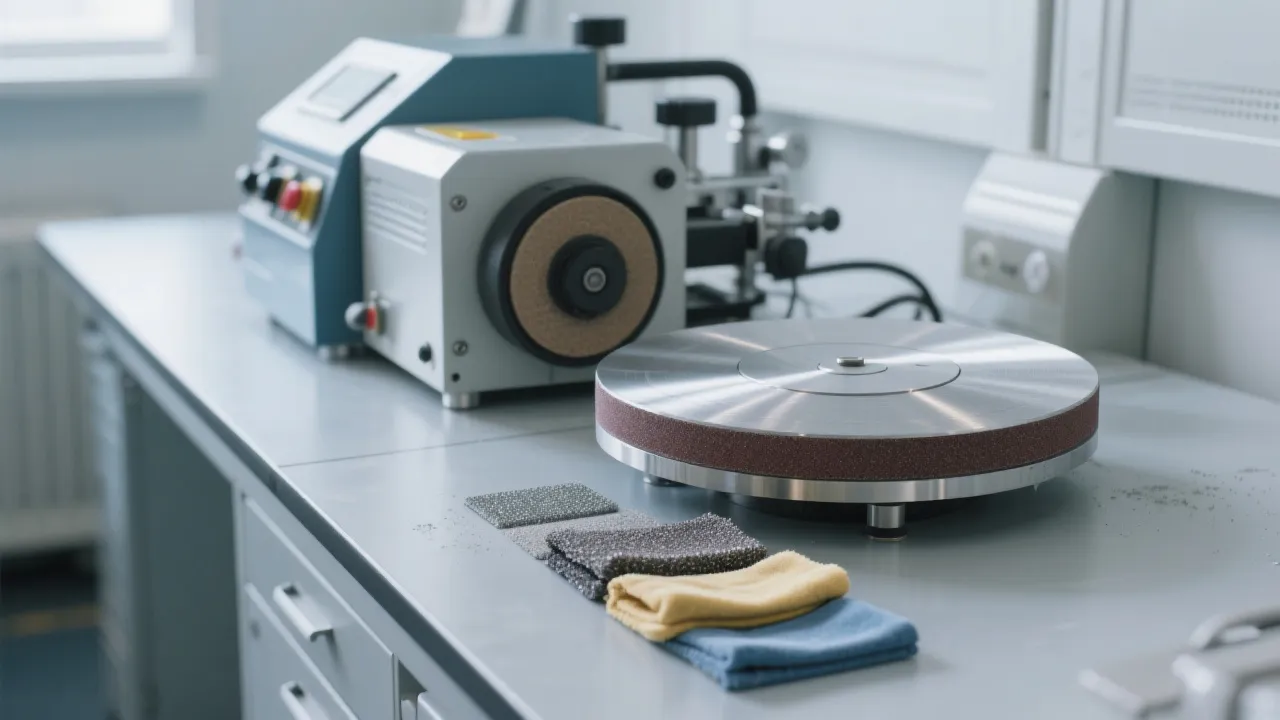 Digital Rockwell hardness testing setup for improving repeatability and reducing operator bias