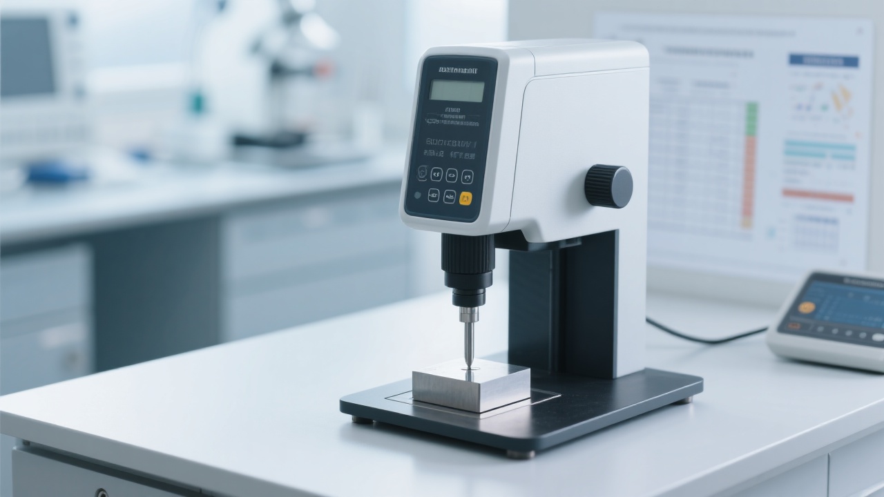 Operator adjusting DS-600 micro-feed parameters during a ceramic cutting session