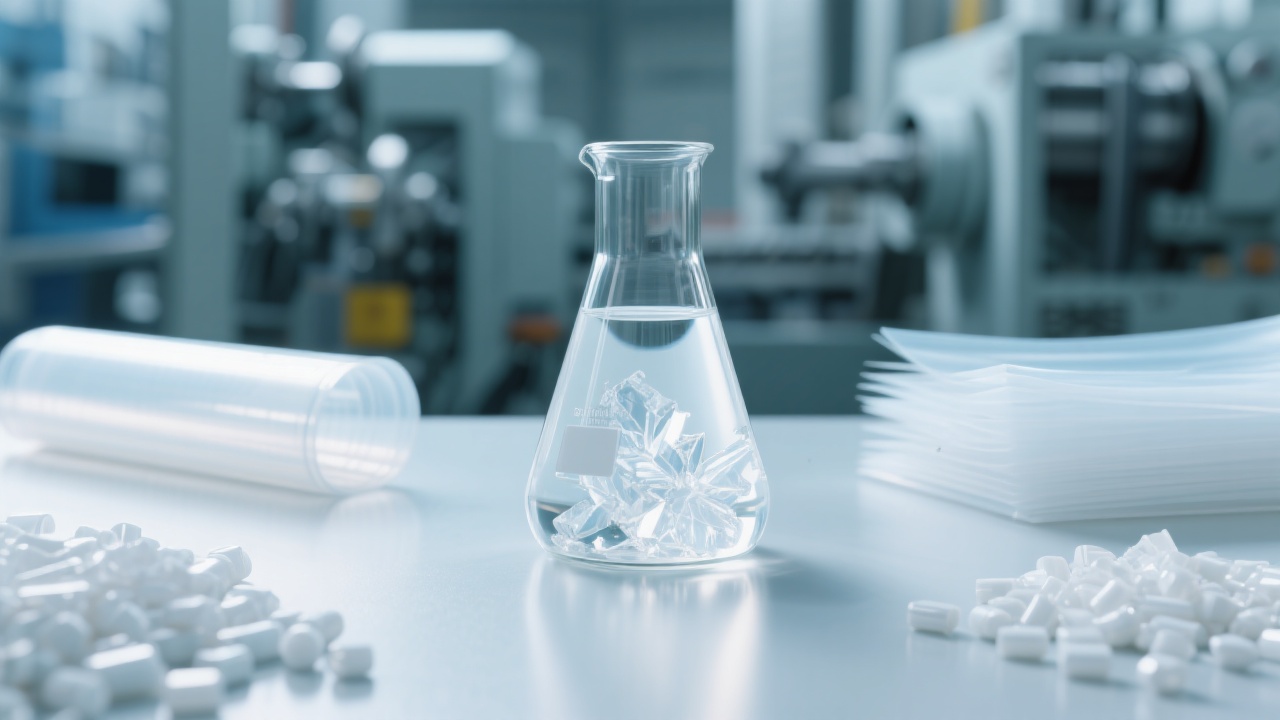 Industrial wastewater flocculation performance comparison showing settling and clarity indicators