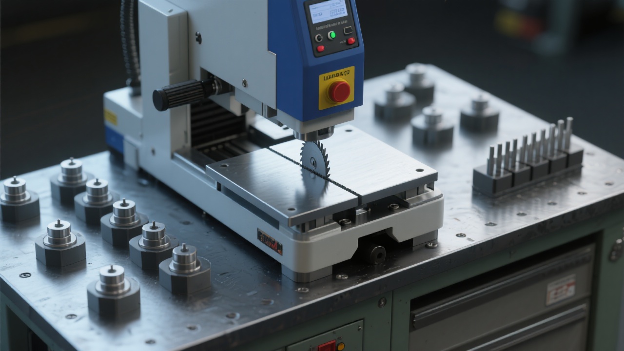 Metallography lab workflow emphasizing standardized sectioning parameters for repeatable sample preparation