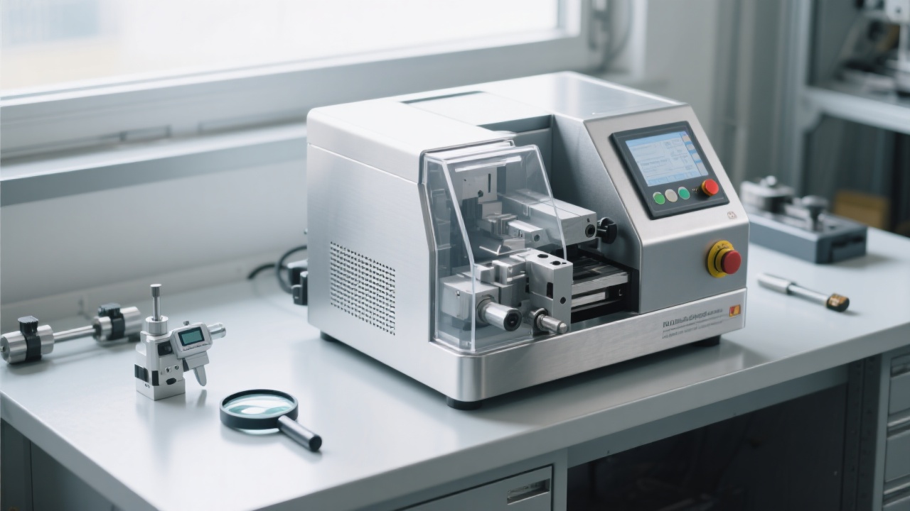 Interfaz de FMIA2025 mostrando análisis automático de inclusiones y tamaño de grano