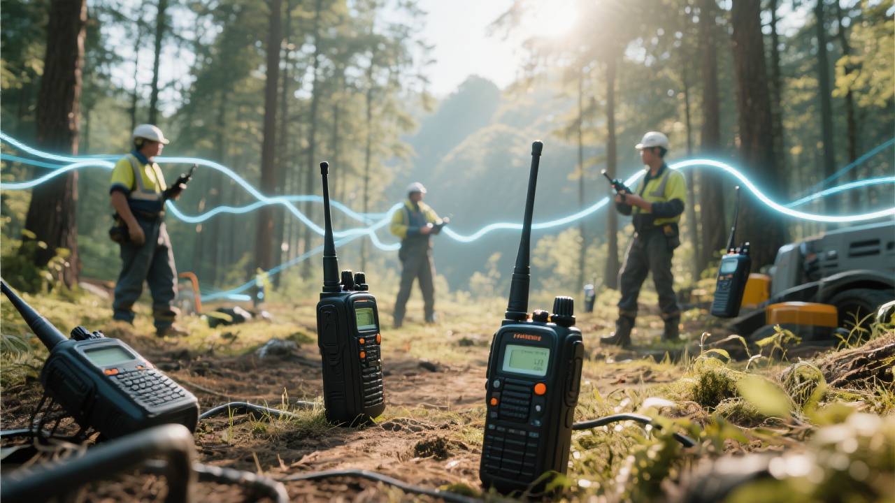 График стабильности сигнала широкополосной рации в сравнении с другими моделями