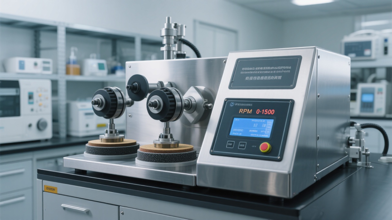 The monitoring system of the motor temperature control mechanism of the metallographic pre - grinder