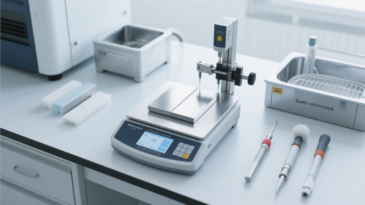 واجهة برنامج المجهر لعمليات التصدير وتحليل البيانات في المختبر