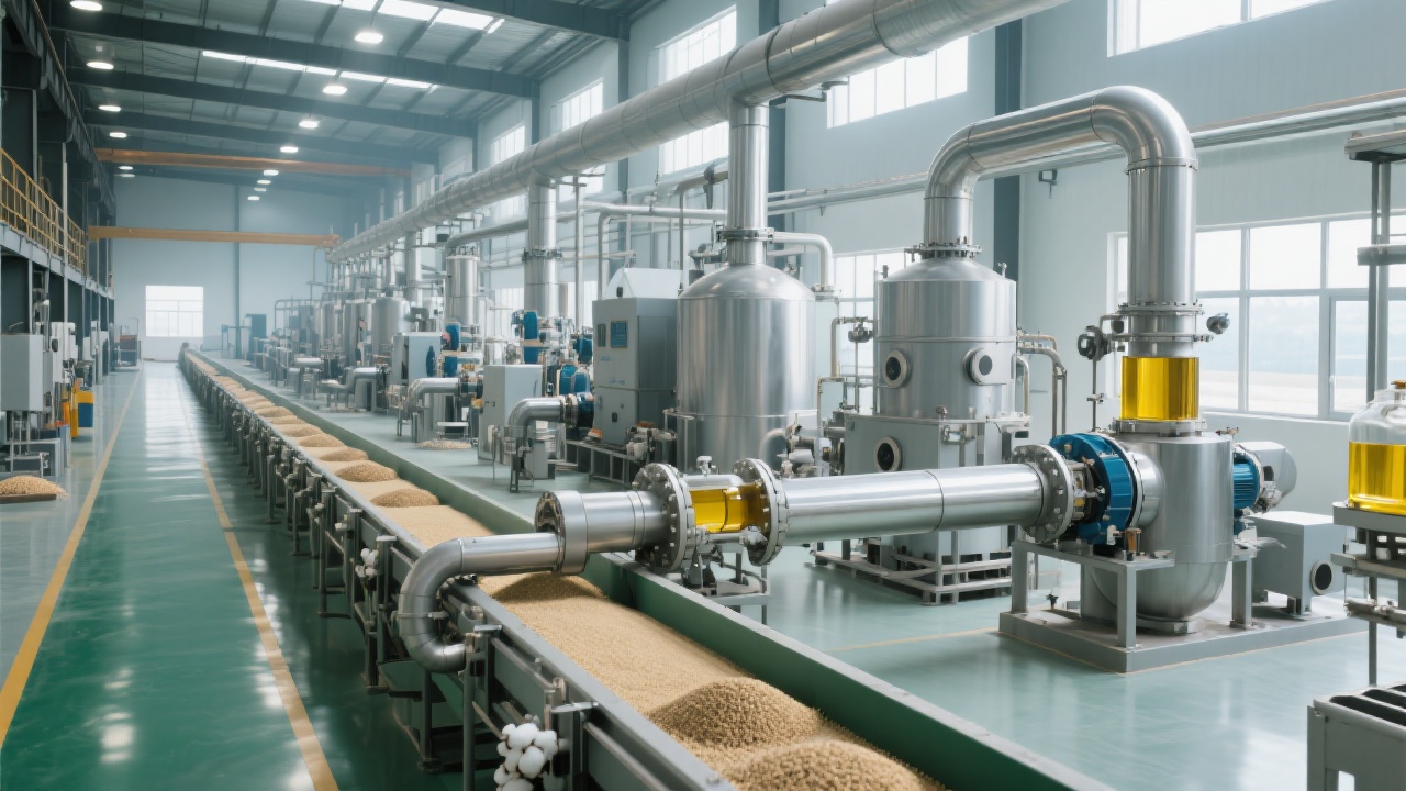 大豆榨油预处理工艺