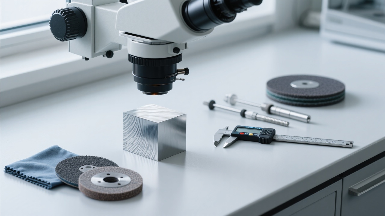 Modern metallographic cutting machine features and user interface