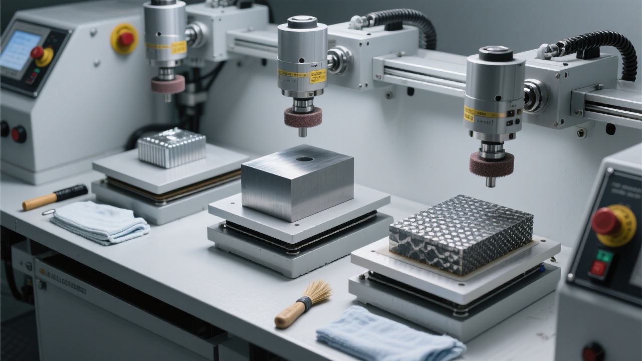 Изображение повреждённого шлифовального диска из-за неправильной очистки