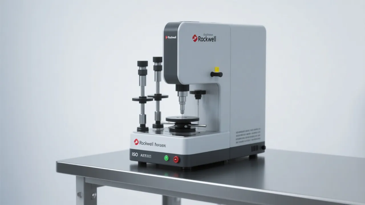 Jincheng HVS Series Vickers Hardness Tester displaying precise indentation on small samples