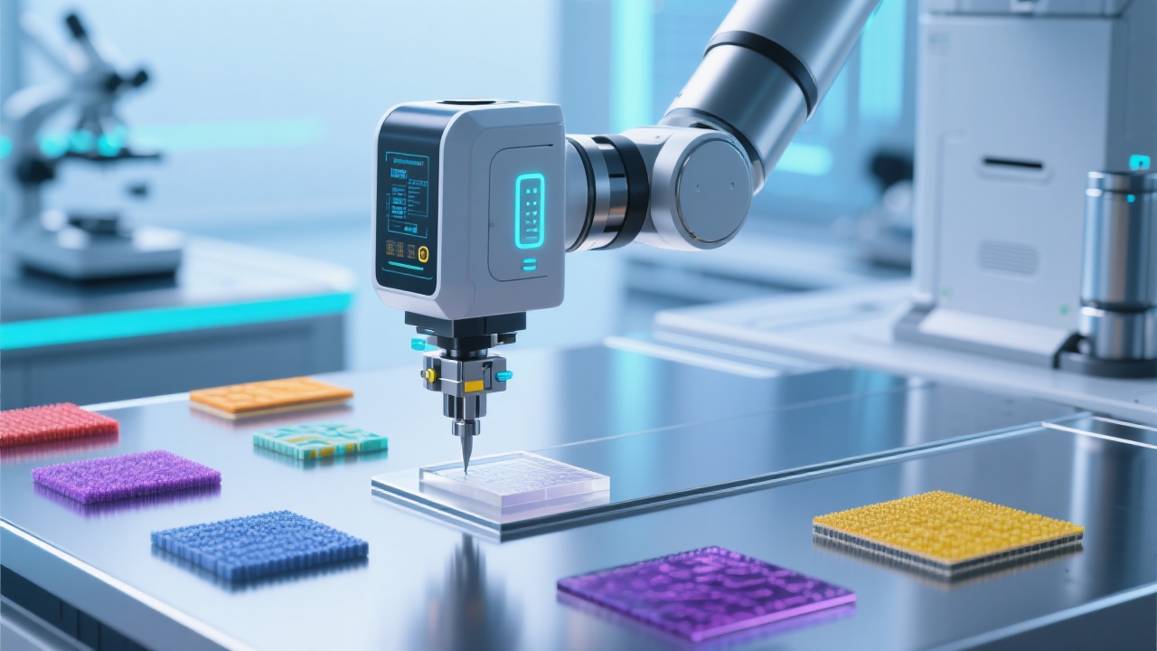 Ejemplo de muestra pulida uniformemente con la LMP-3 en condiciones de laboratorio industrial