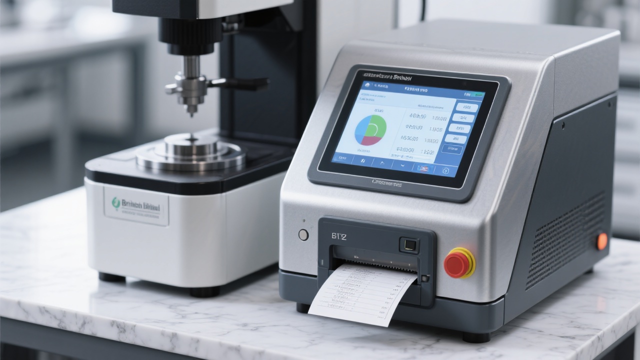 Comparación de impresiones de indentación en materiales no metálicos