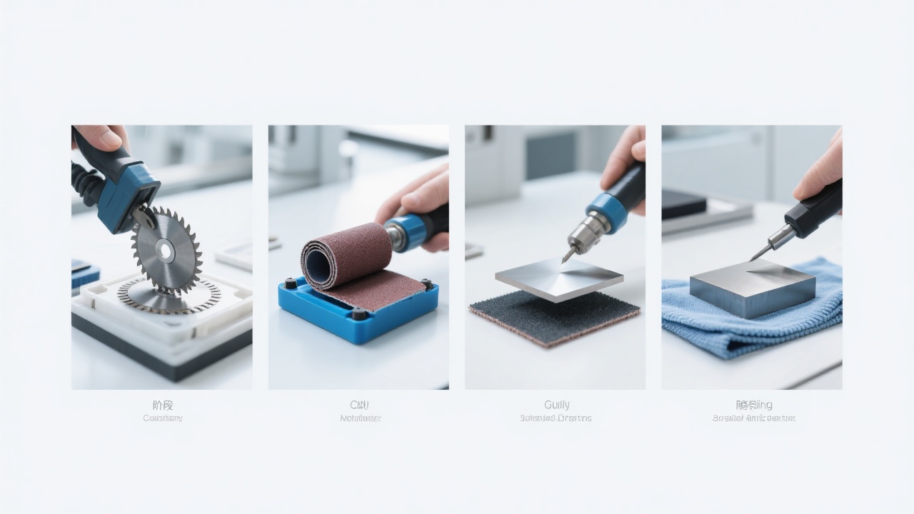 Проверка совместимости зажимов металлографического шлифовального и полировального устройства