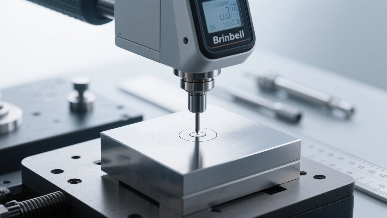 Подготовка образца для измерения твердости по Бринеллю