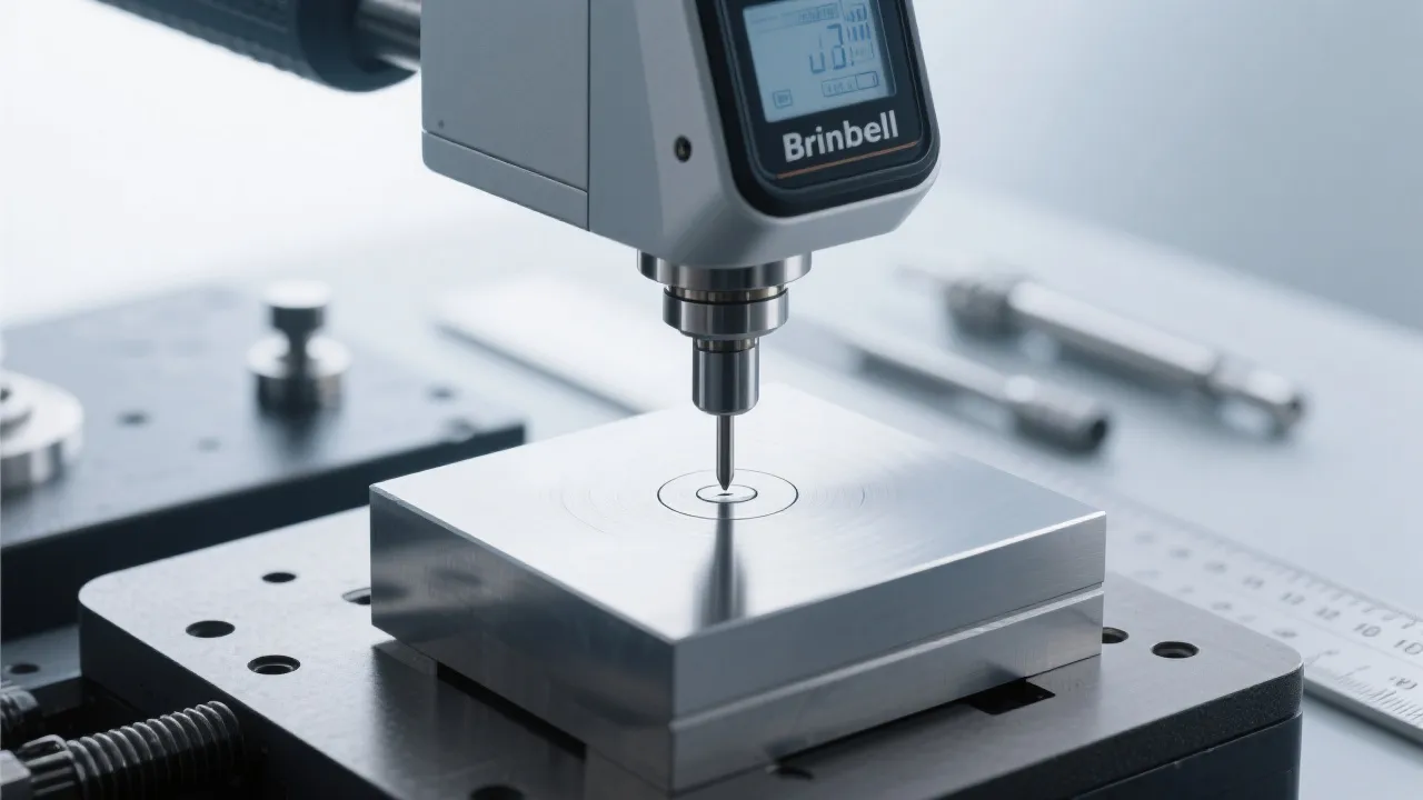 Подготовка образца для измерения твердости по Бринеллю