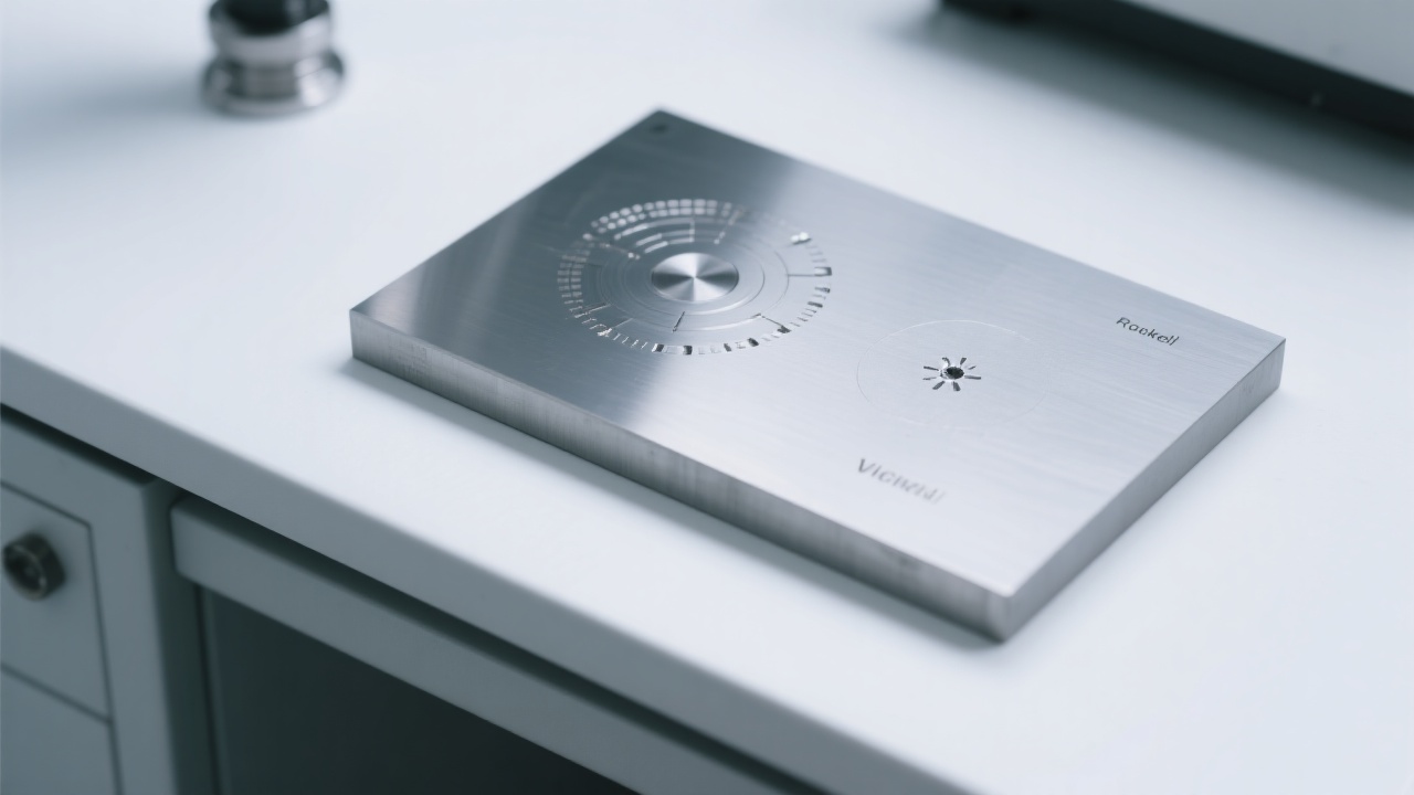 Rockwell hardness indentation comparison on composite, ceramic, and plastic samples