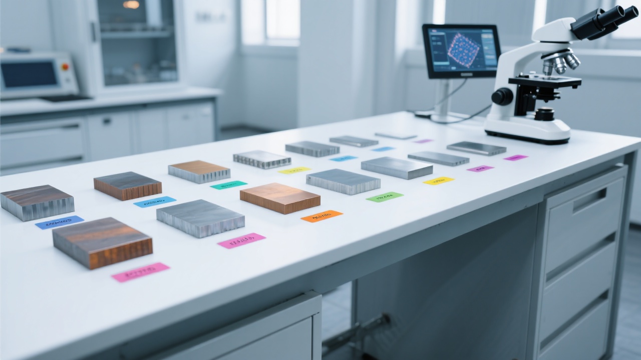 Comparación visual entre una muestra pulida con éxito y otra con rayones causados por velocidad inestable
