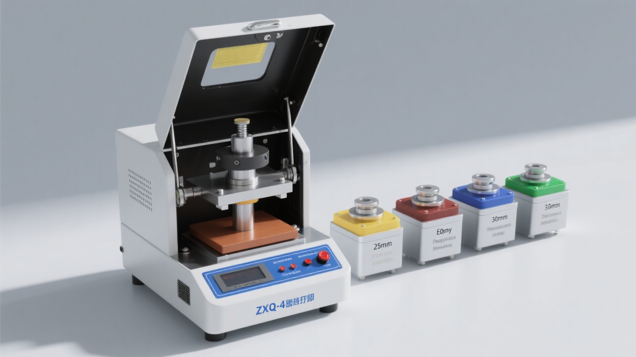 Calibrating the temperature control sensor of the ZXQ - 4 Automatic Hot Mounting Machine