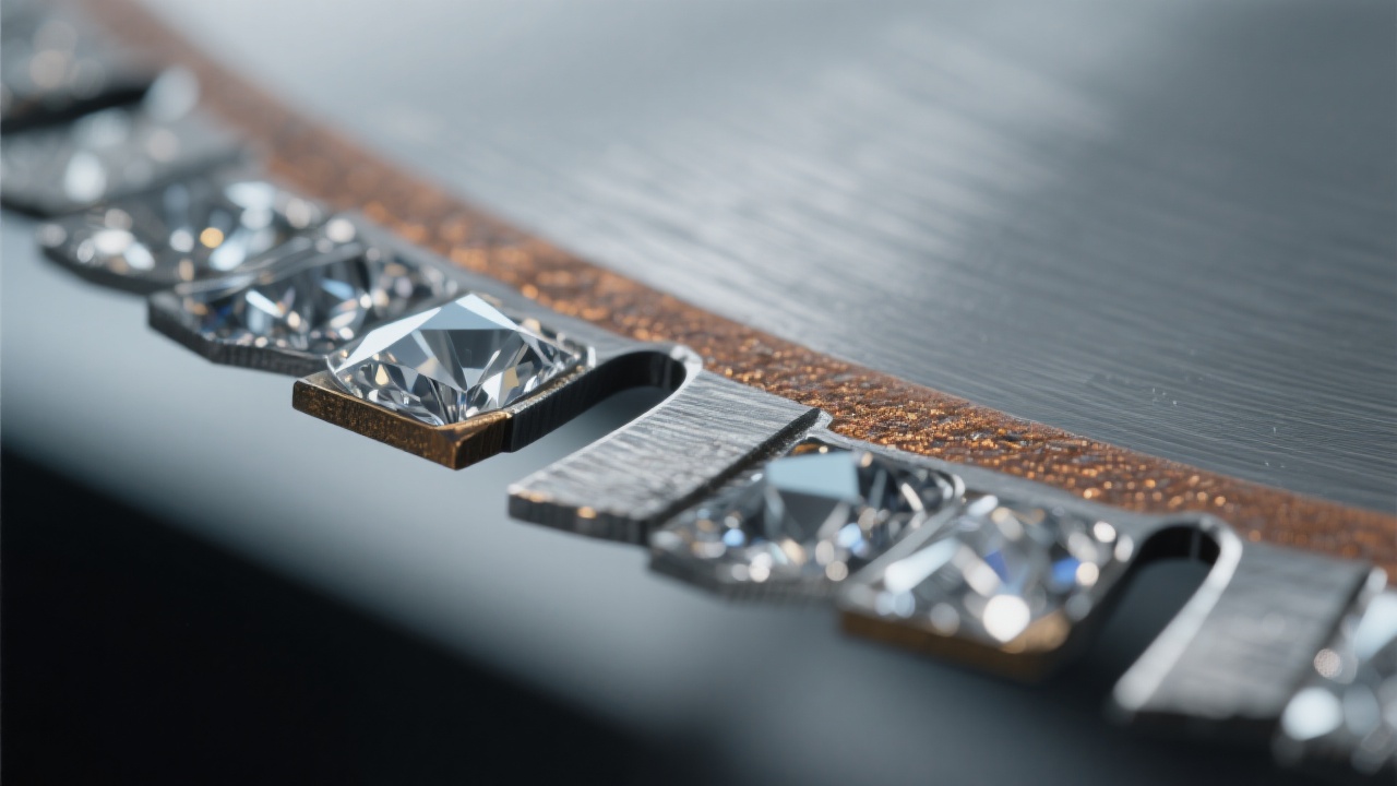 Vacuum brazing process in the production of diamond cutting grinding discs