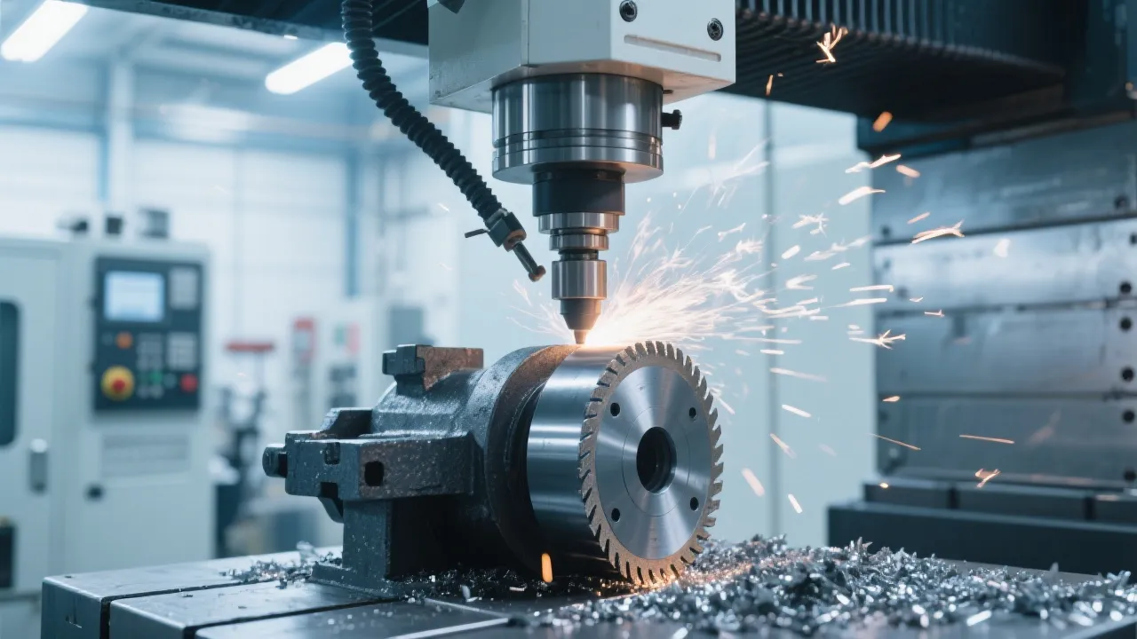 Comparison of tool wear patterns between conventional and diamond tools in metalworking applications