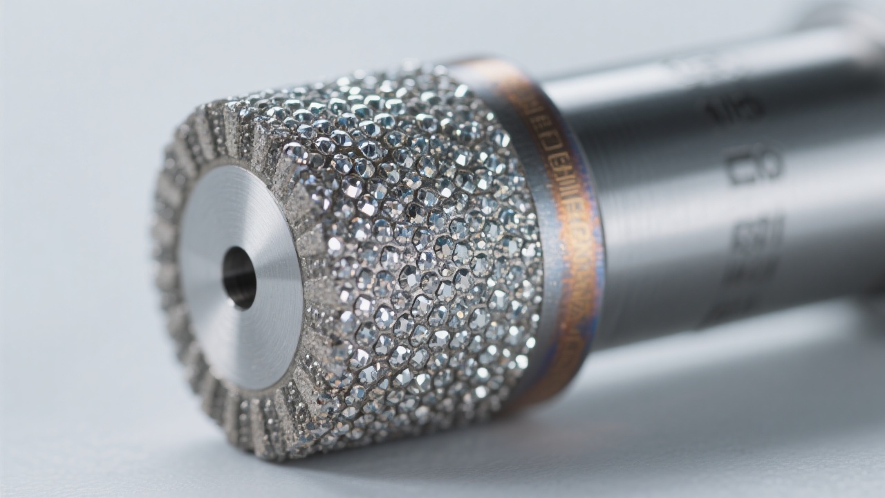 Comparison of used traditional grinding tool and brazed diamond grinding disc