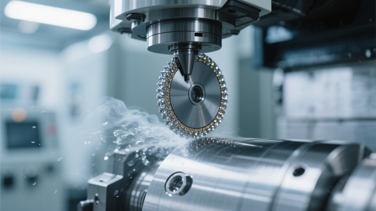 钎焊金刚石切割片切削力对比图示，展现灰铁与不锈钢加工中的差异