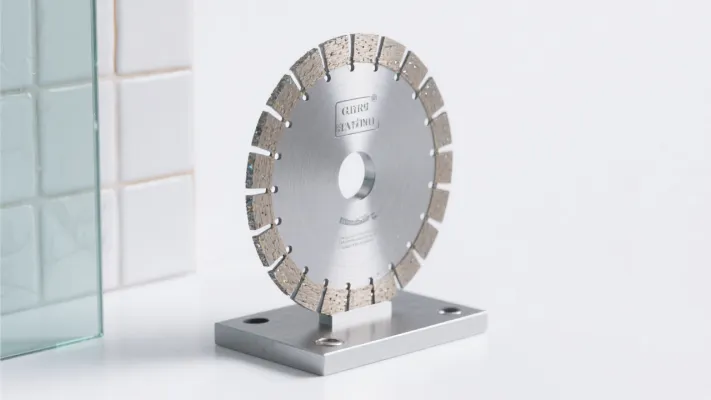 The process of diamond grinding disc passivation during gray iron grinding