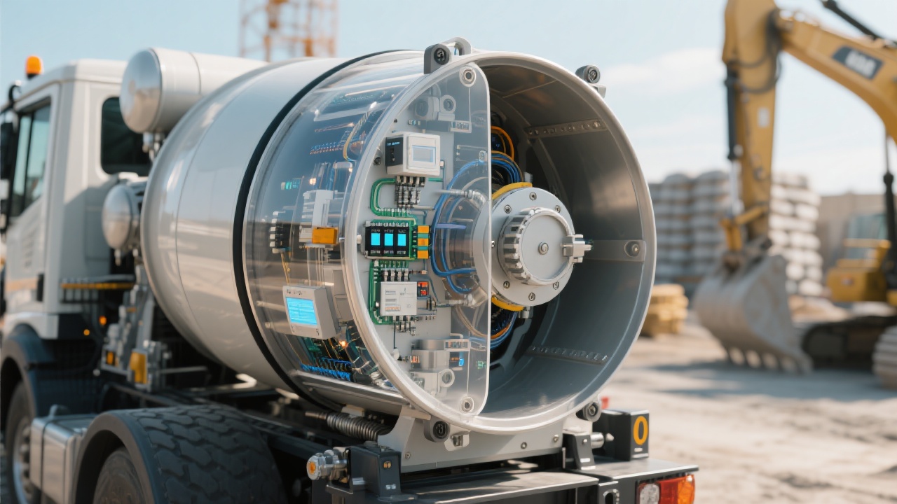 Lokasi proyek rumah tinggal di daerah pedesaan dengan operator menggunakan AIMIX AS-3.5 untuk mengaduk dan mengosongkan beton secara efisien