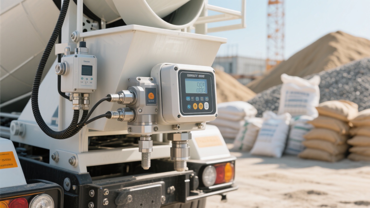 Tampilan layar sentuh 13,5 inci dengan antarmuka pengaturan parameter aduk dan timbang otomatis