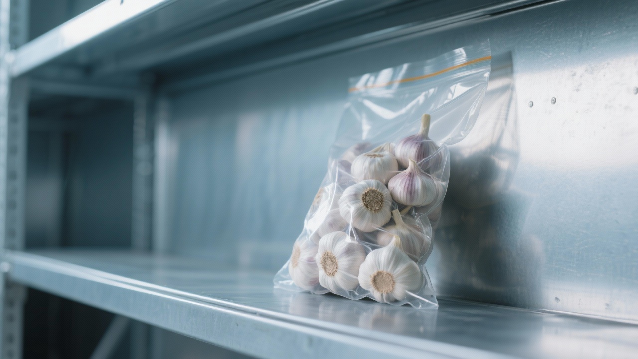 10-kg-Netzbeutelverpackung für Knoblauch