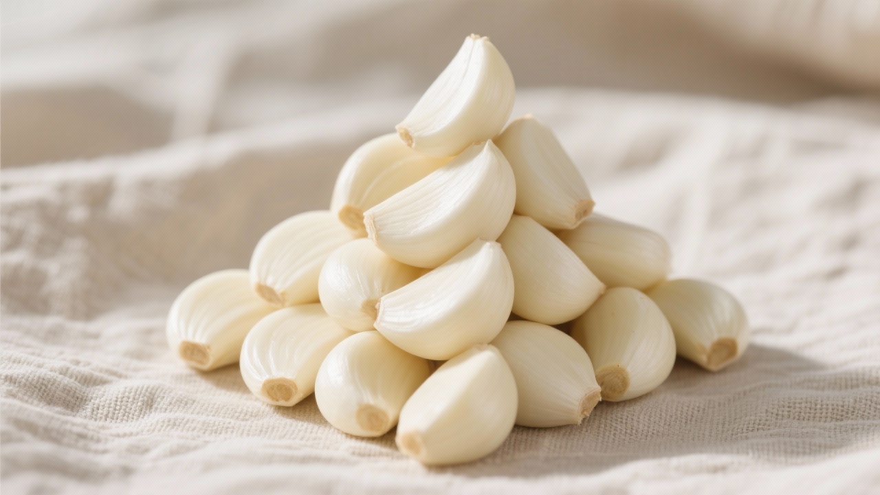 Vergleichstabelle der Qualitätsmerkmale von chinesischem und importiertem Weißknoblauch