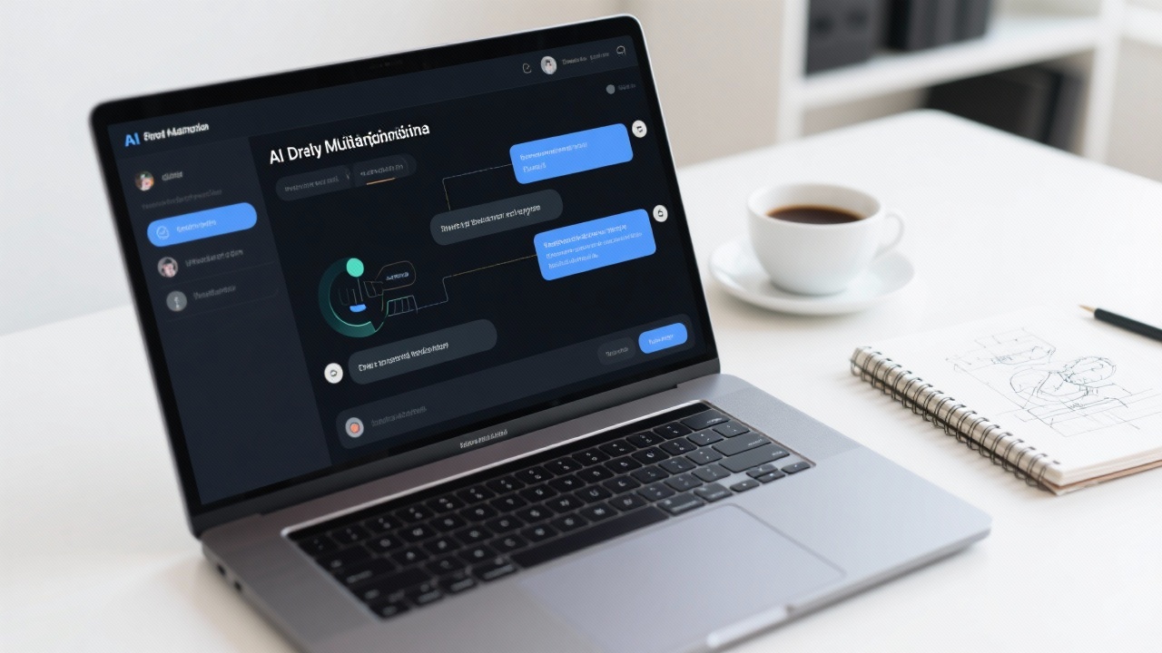 关键词布局、内容生成模板和客户标签体系操作示意图