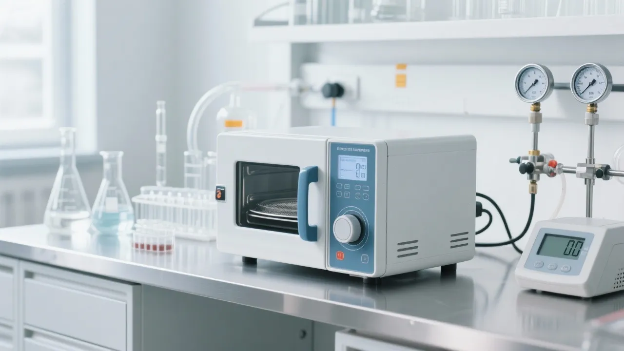 DZF-6090高温真空干燥箱防爆阀细节特写