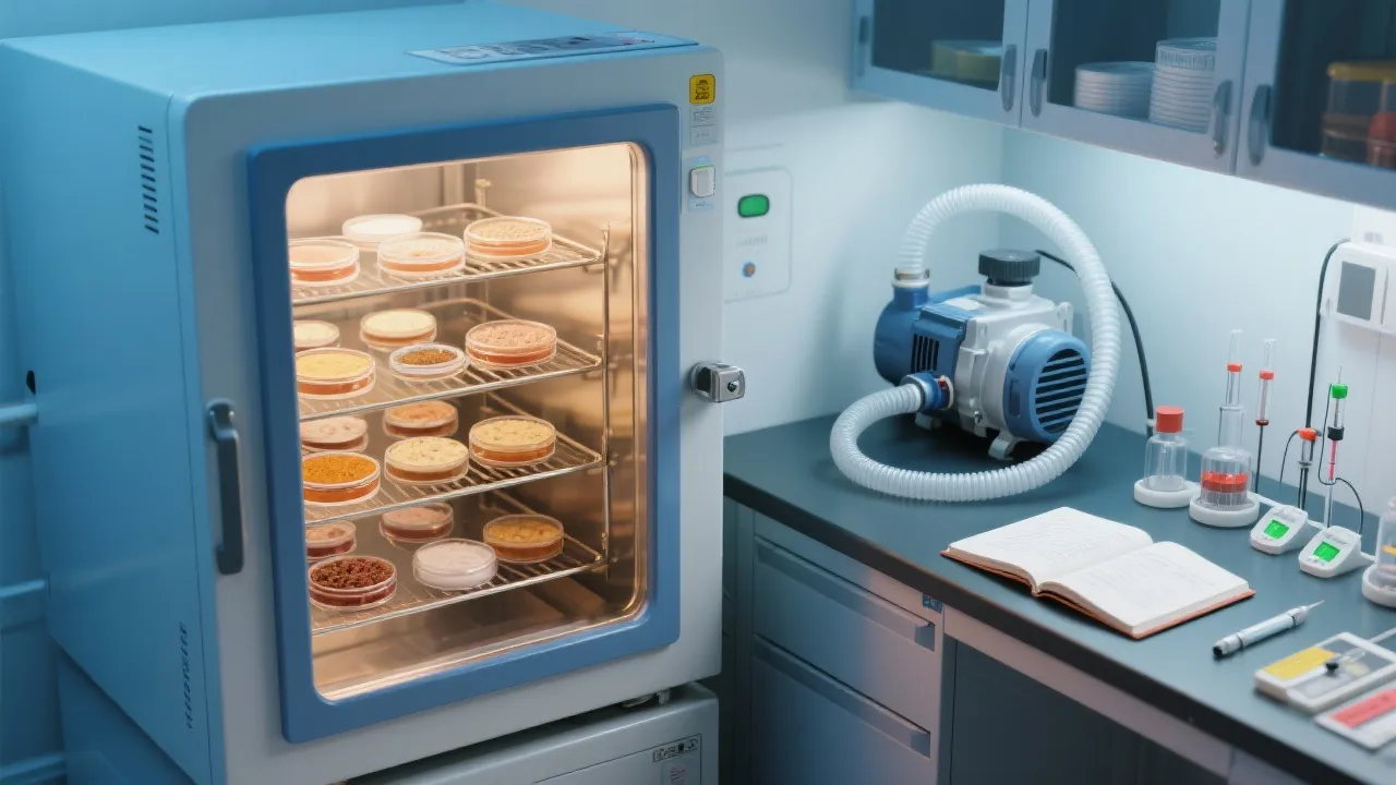 DZ-4BCII 工业数字真空干燥箱运行中