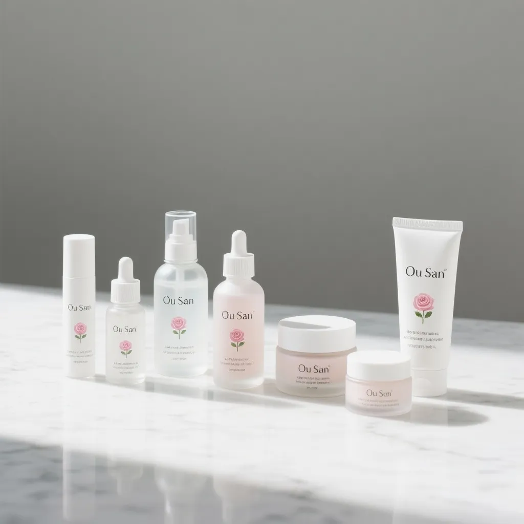 Multi-step Skincare Set for Oily Skin with Rose Extract