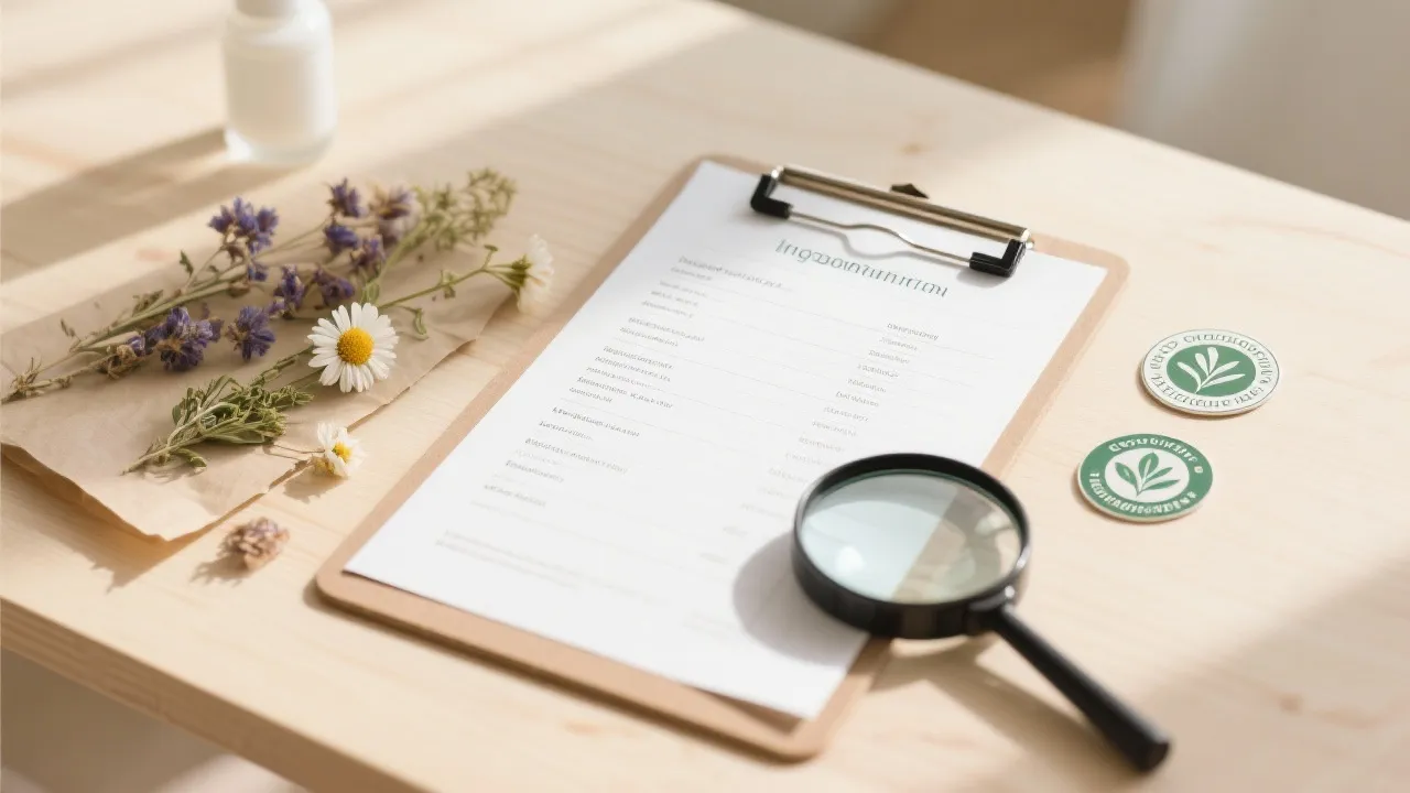 ISO 22716 and GMPC Certification flowchart showing key quality control processes in foundation OEM manufacturing