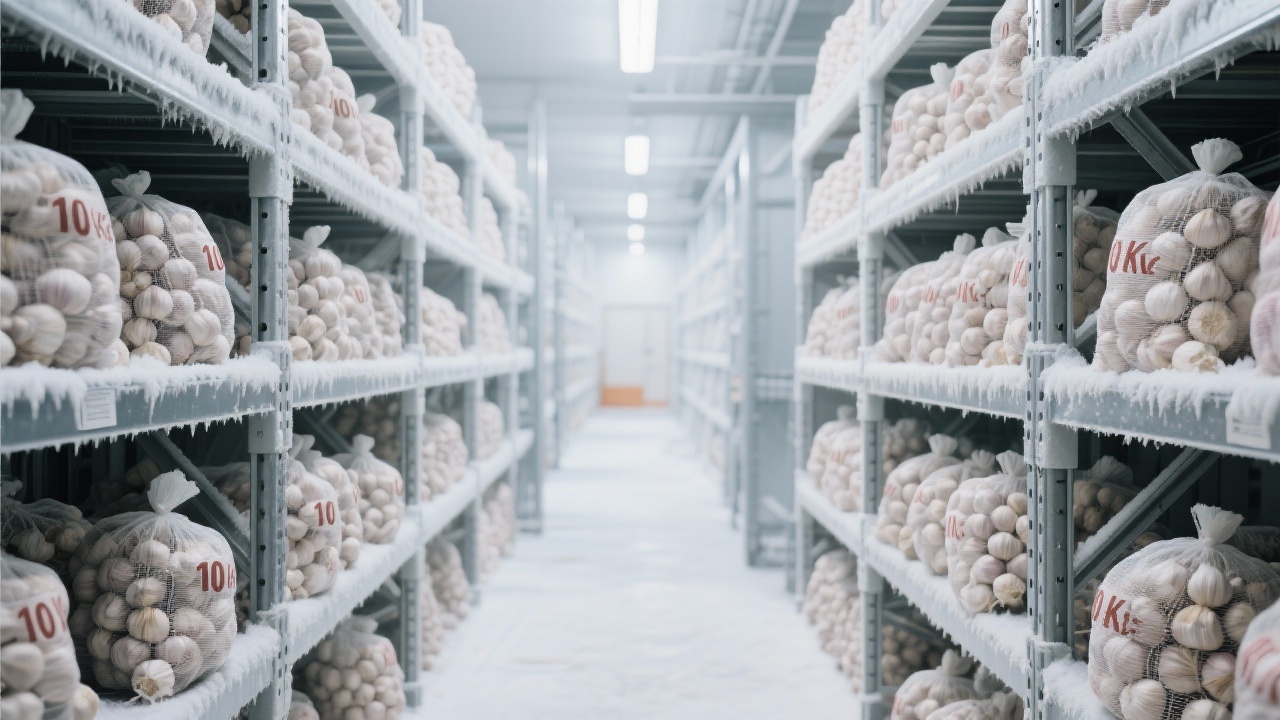 Diagramm zur verlängerten Lagerdauer von Knoblauch bei optimalen Lagerbedingungen im Gastronomiebereich