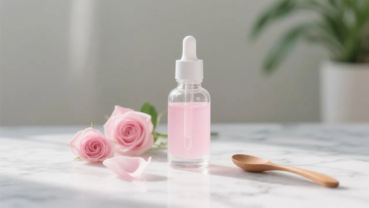 Demonstration of precise lip contouring using Pagevine waterproof lip liner