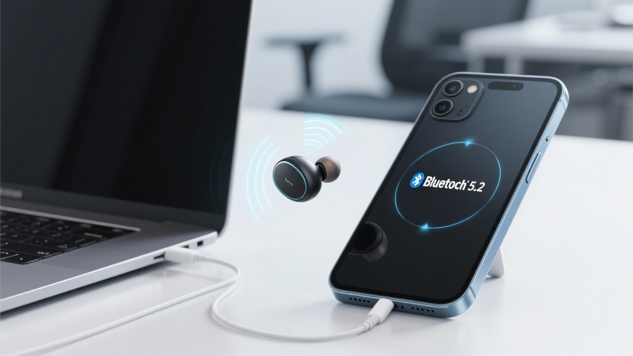 蓝牙耳机续航延长技巧示意图