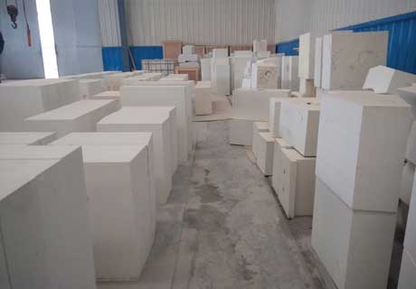 AZS Refractory Bricks in Glass Furnace